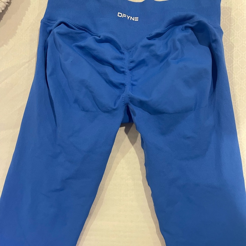 Dfyne impact blue leggings